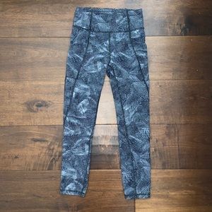 Patterned lululemon leggings